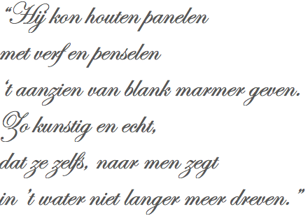 Marmer en Hout Imitaties